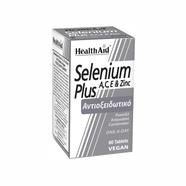 Health Aid Selenium Plus A, C , E 60tabs