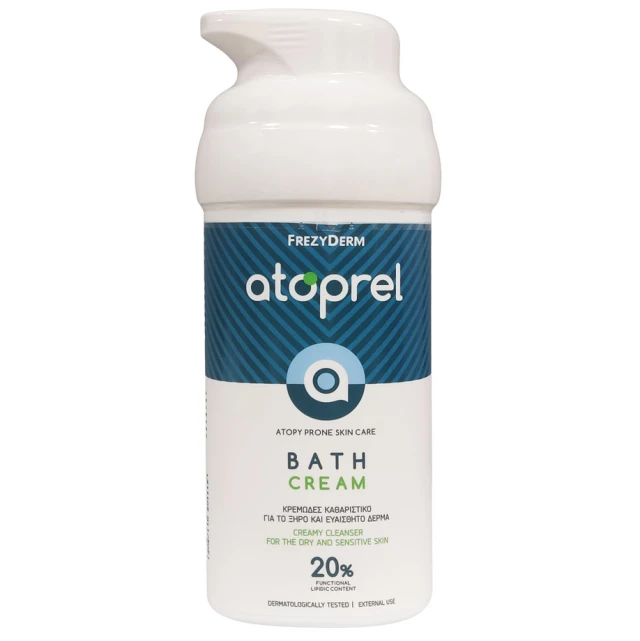 Frezyderm Atoprel Bath Cream Ειδικό Κρεμώδες Καθαριστικό 300ml