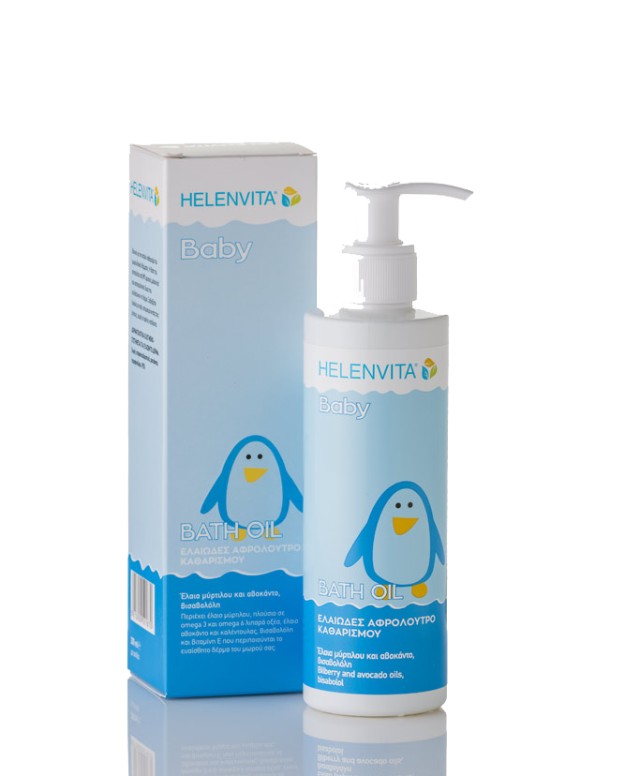 Helenvita Baby Bath Oil Cleanser 200ml