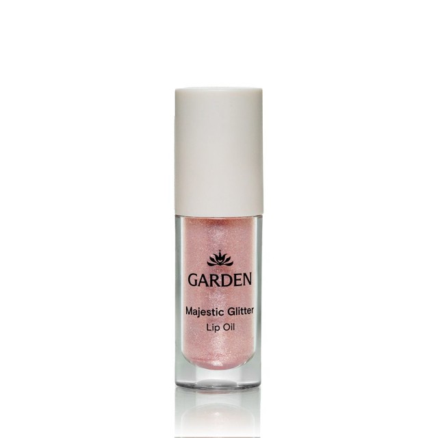 Garden Lip Oil Majestic Glitter Λάδι Χειλιών με Φυσικά Έλαια & Βιταμίνη Ε 6ml