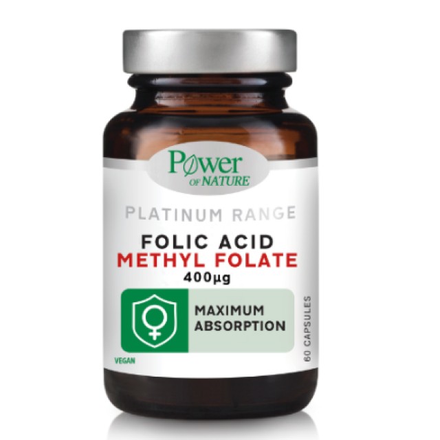 Power Health Platinum Range Folic Acid 400μg 60caps