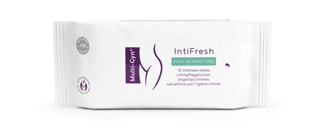Multi-Gyn Intimfresh Wipes Μαντηλάκια για την Ευαίσθητη Περιοχή 12τμχ