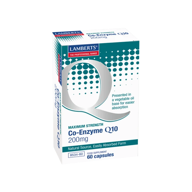 Lamberts Co-Enzyme Q10 200mg 60caps