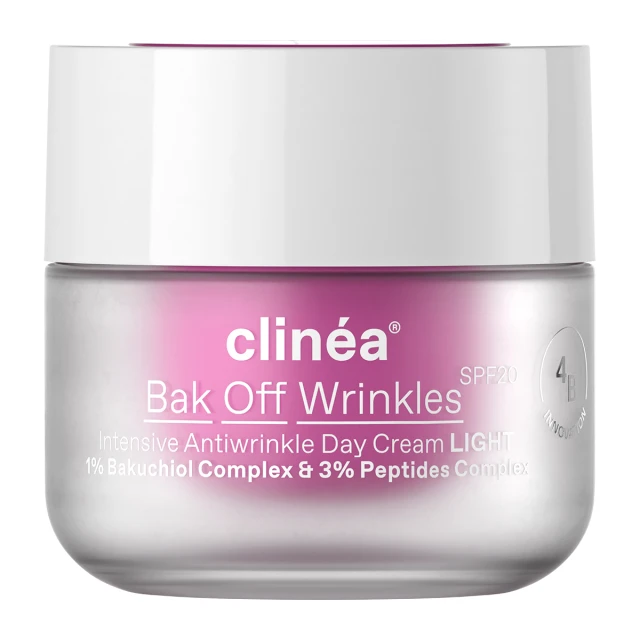 Clinea Bak Off Wrinkles Day Cream Light SPF20 50ml