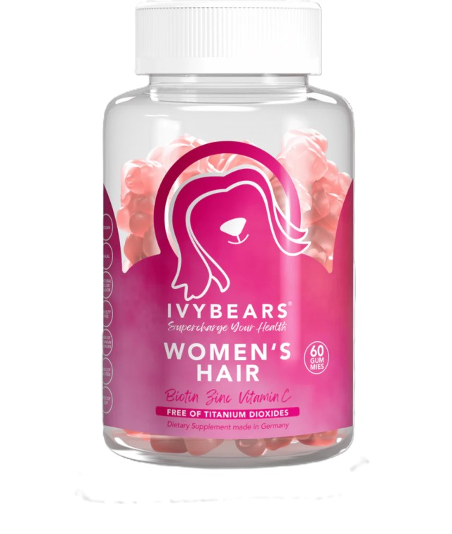 IvyBears Womens Hair Gummies Συμπλήρωμα Διατροφής 60 Ζελεδάκια
