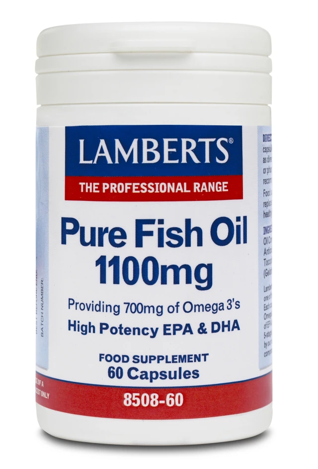 Lamberts Pure Fish Oil 1100mg 60caps