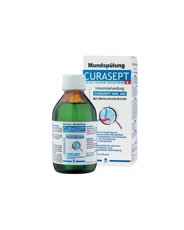 CURASEPT ADS 220 ΔΙΑΛΥΜΑ 0,20% CHX 200ML