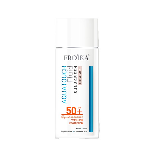 Froika Aquatouch Tinted Light Fluid Sunscreen Αντηλιακό Προσώπου με Χρώμα SPF50 50ml