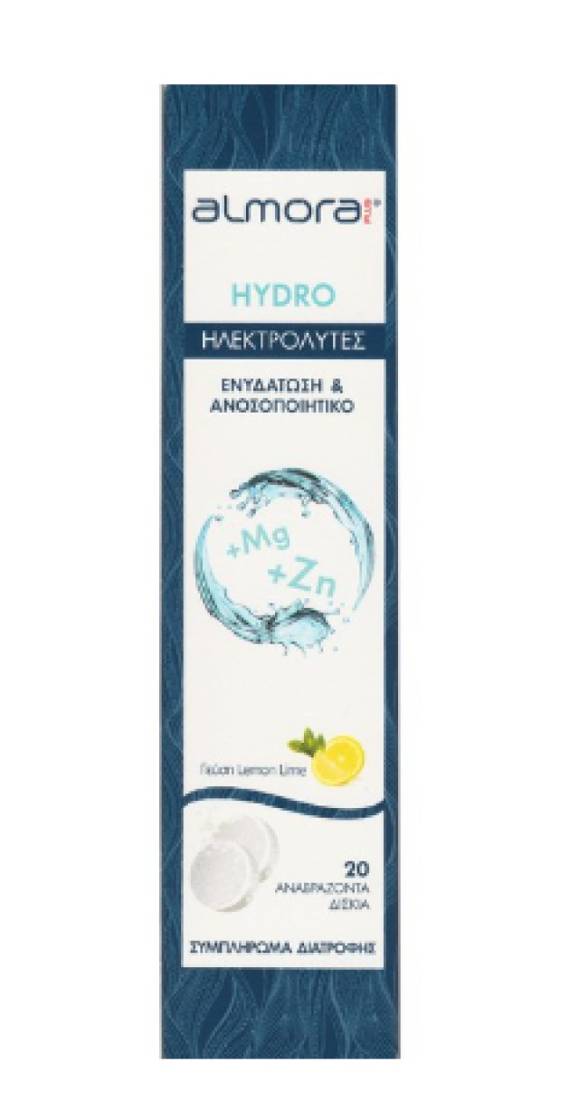 Almora Plus Hydro Ηλεκτρολύτες 20 Αναβράζοντα Δισκία