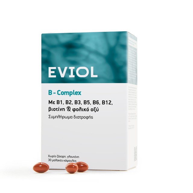 Eviol B-Complex 30 Μαλακές Κάψουλες