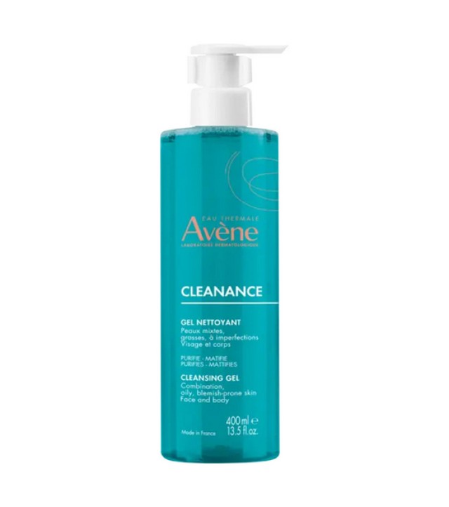 Avene Cleanance Gel Καθαρισμού για το Λιπαρό Δέρμα 400ml