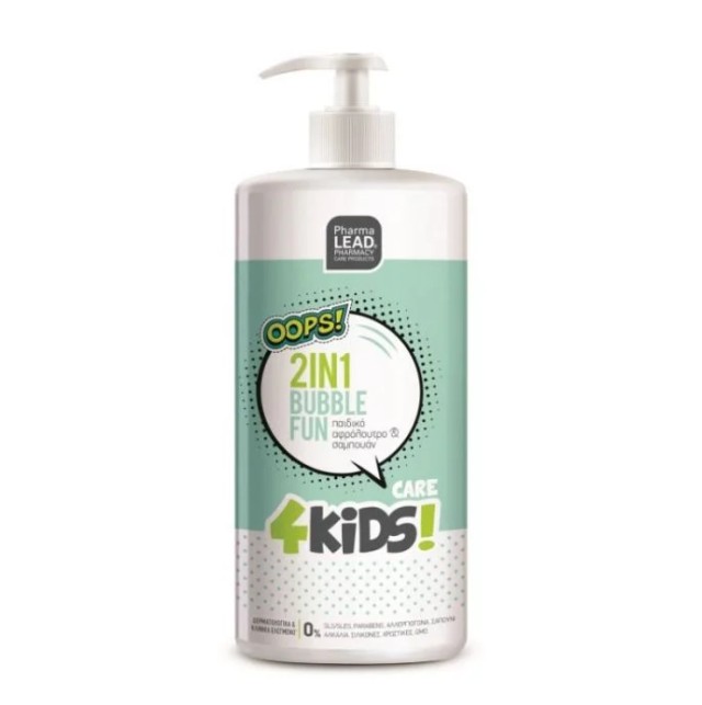 Pharmalead Care 4Kids 2in1 Bubble Fun Shampoo & Shower Gel 1lt