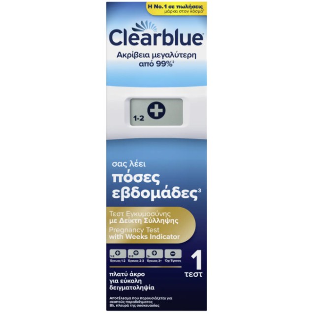 Clearblue Ψηφιακό Τεστ Εγκυμοσύνης με Δείκτη Σύλληψης 1τμχ
