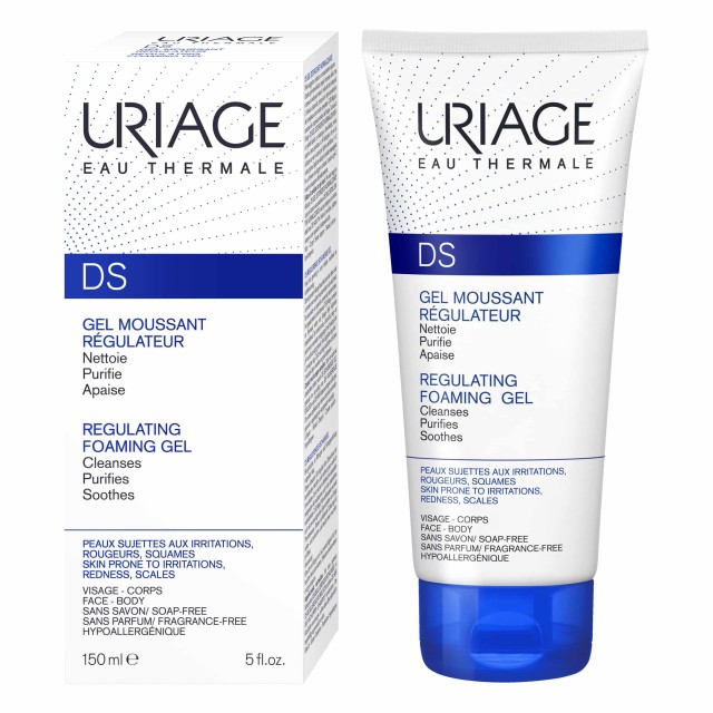 Uriage DS Regulating Foaming Gel Αφρώδες Gel Εξισορρόπησης 150ml