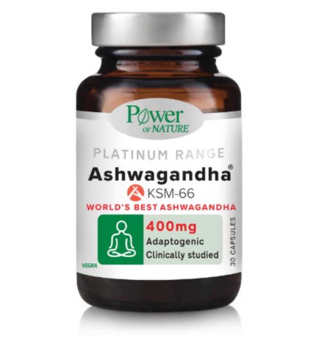 Power Health Platinum Range Ashwagandha KSM-66 400mg 30caps