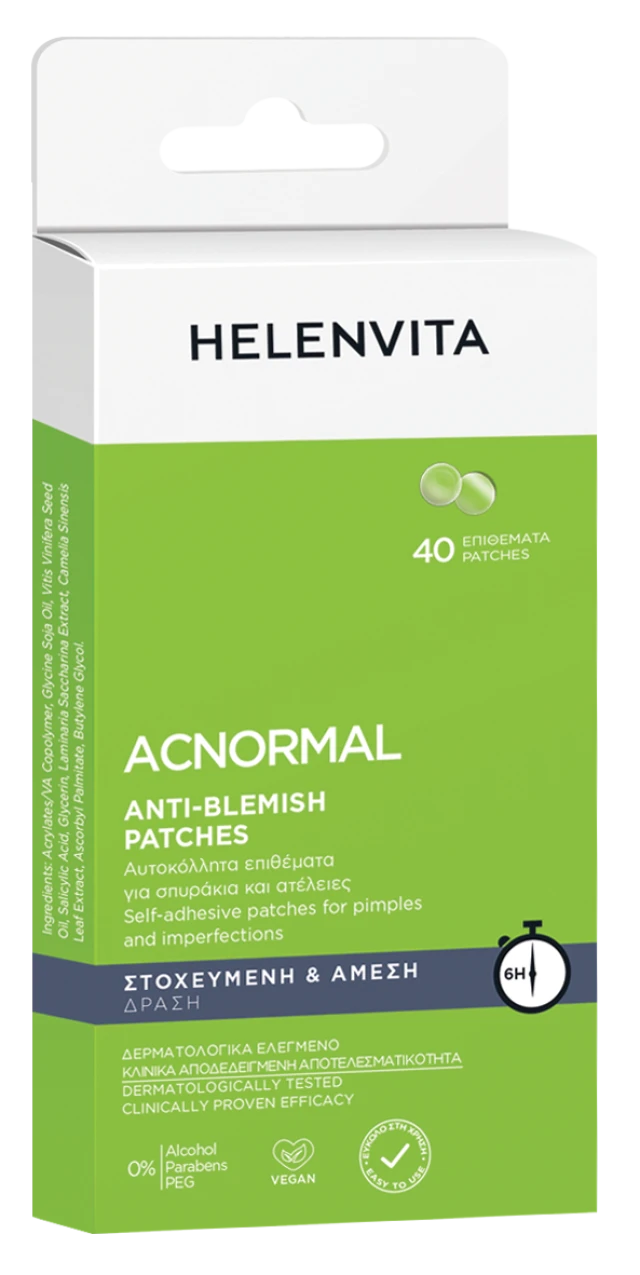 Helenvita Acnormal Anti-Blemish Patches 40τμχ