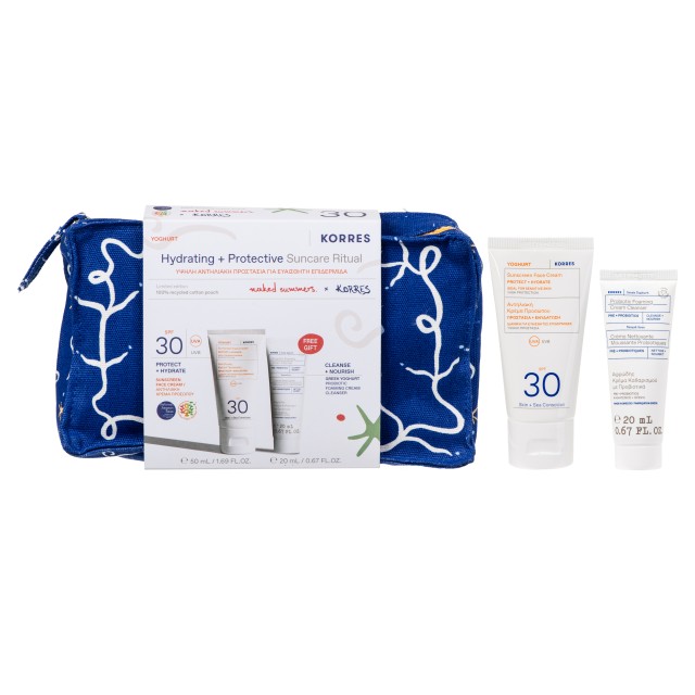 Korres Yoghurt Sunscreen Face Cream SPF30 50ml Promo Pack