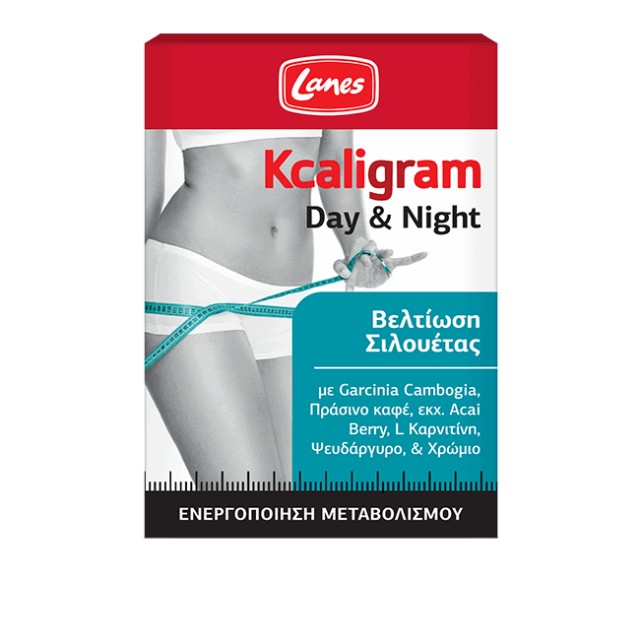 Lanes Kcaligram Day&Night 60caps