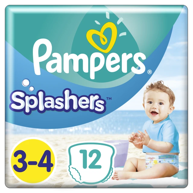 Pampers Splashers Πάνες No3-4 (6-11kg) 12τμχ