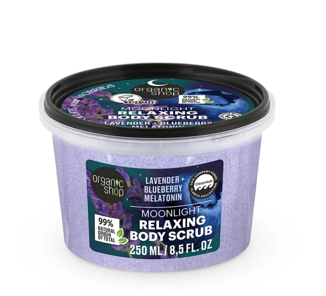 Natura Siberica Organic Shop Moonlight Relaxing Body Scrub 250ml