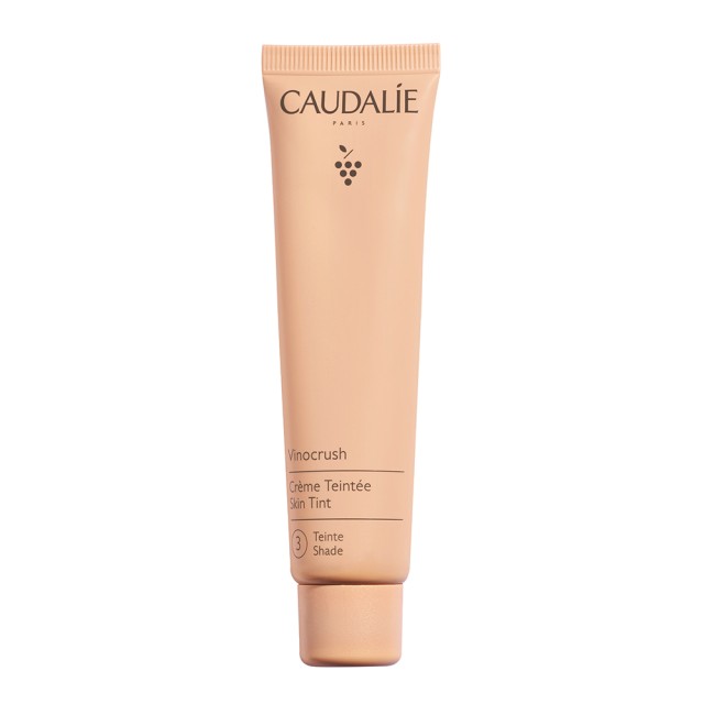 Caudalie Vinocrush Skin Tint 3 Light Medium Ενυδατική Κρέμα Προσώπου με Χρώμα 30ml