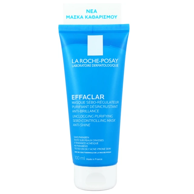 La Roche Posay Effaclar Mask Σμηματορρυθμιστική Μάσκα Προσώπου 100ml