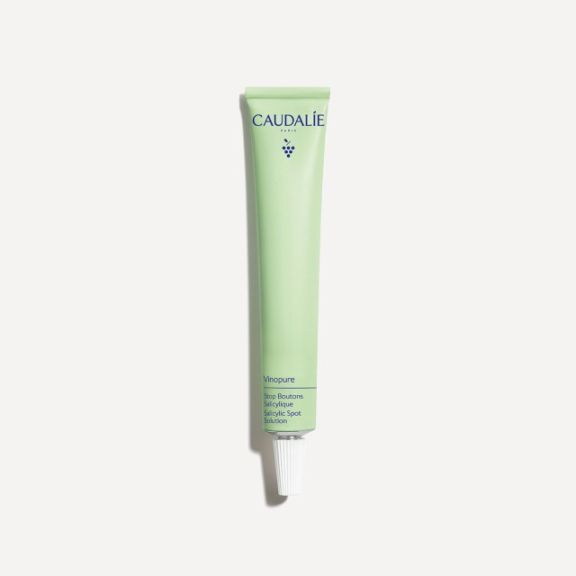 Caudalie Vinopure Salicylic Spot Solution Κρέμα Τοπικής Εφαρμογής για Σπυράκια 15ml
