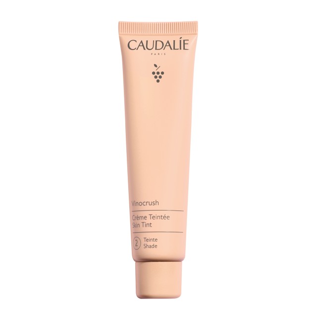 Caudalie Vinocrush Skin Tint 2 Light Ενυδατική Κρέμα Προσώπου με Χρώμα 30ml