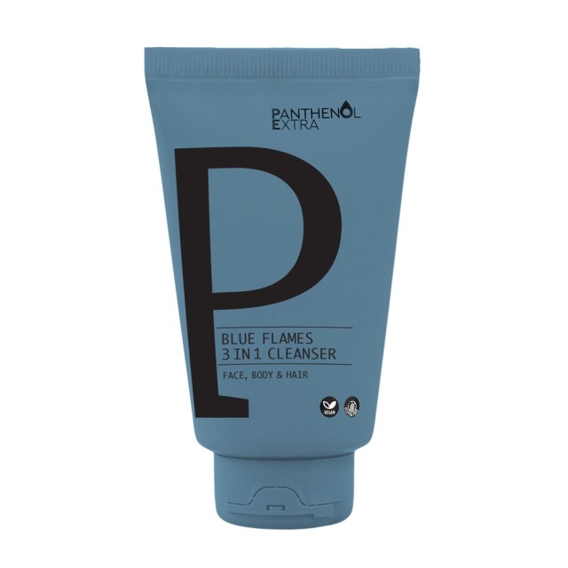 Panthenol Extra Blue Flames 3in1 Cleanser 200ml