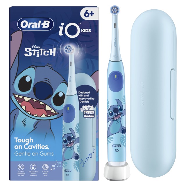 Oral B iO Kids Ηλεκτρική Οδοντόβουρτσα 6+ Stitch