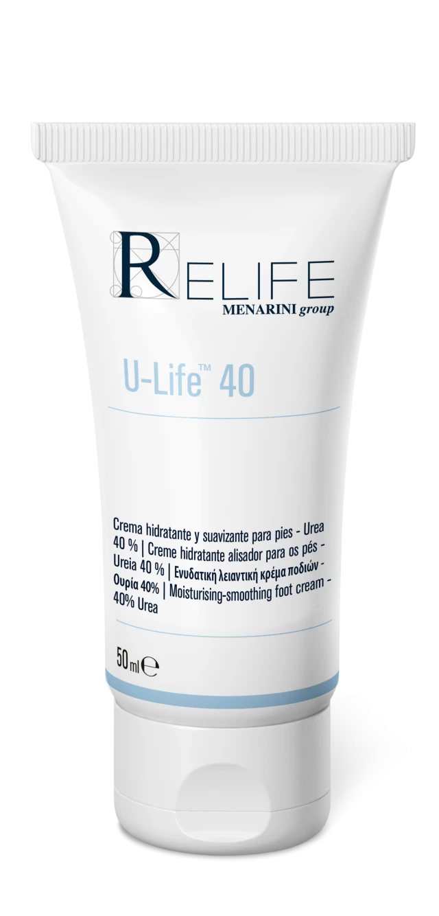 Relife U-Life 40 Ενυδατική Κρέμα Ποδιών 50ml