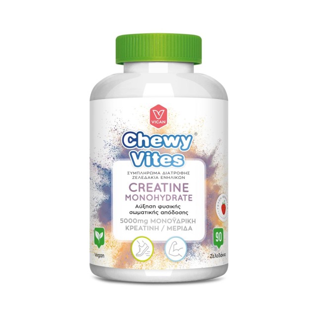 Chewy Vites Adults Creatine Monohydrate 5000mg 90 Ζελεδάκια