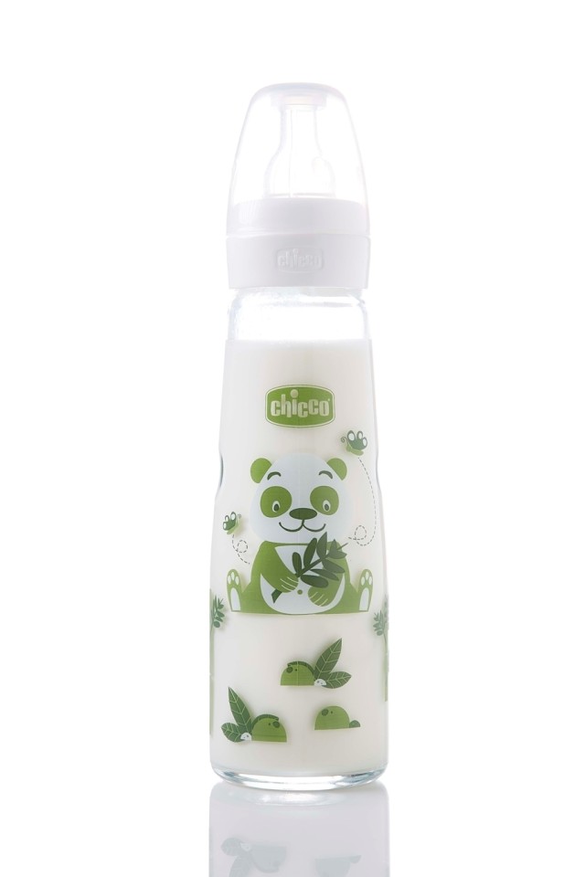 CHICCO ΜΠΙΜΠΕΡΟ ΓΥΑΛΙΝΟ ΘΣ 240ml 1 ΤΡΥΠΑ