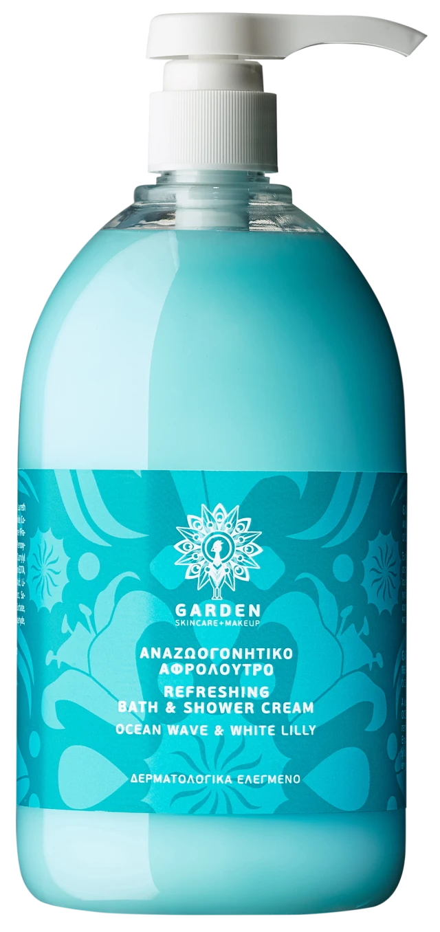 Garden Αφρόλουτρο Ocean Wave & White Lilly 1L