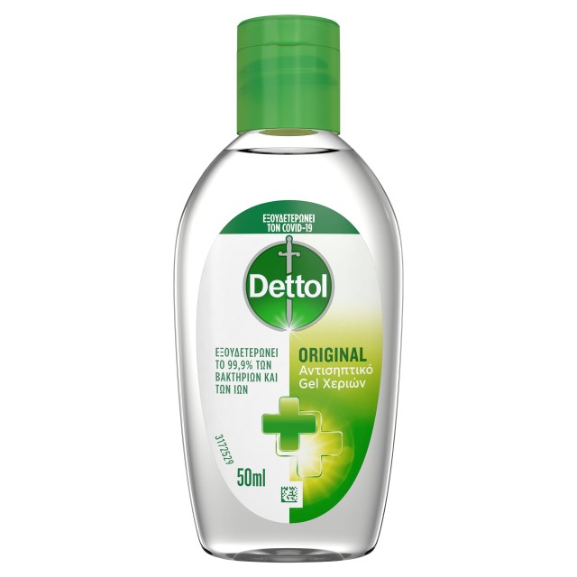 Dettol Αντισηπτικό Υγρό Gel Για Τα Χέρια 50ml