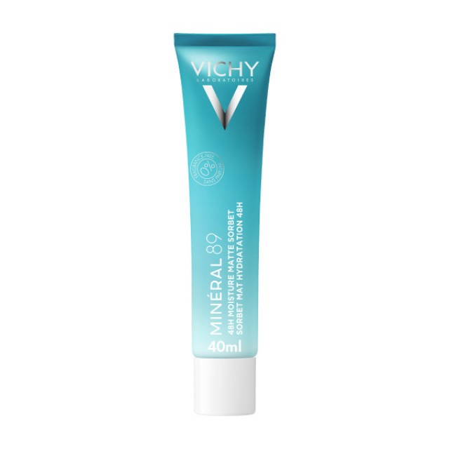 Vichy Mineral 89 48h Moisture Mat Sorbe Gel για Λιπαρές Επιδερμίδες 40ml