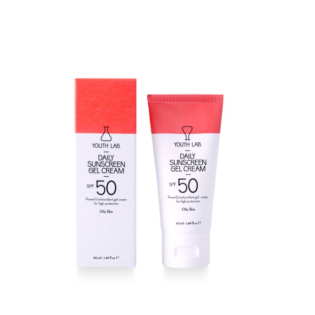 Youth Lab Daily Sunscreen Gel Cream Spf50 Oily Skin 50ml