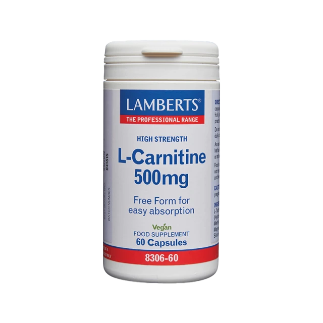 Lamberts L-Carnitine 500mg 60caps