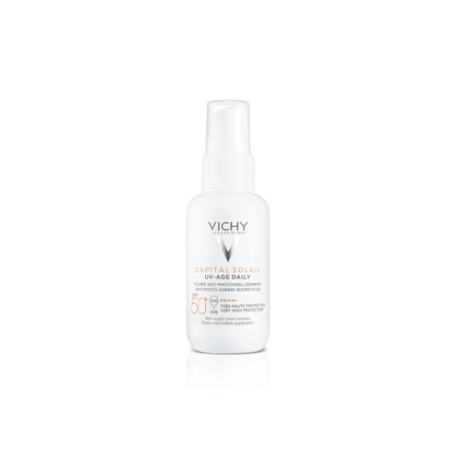 Vichy Capital Soleil UV-AGE Αντηλιακό Προσώπου Κατά της Φωτογήρανσης SPF50+ 40ml