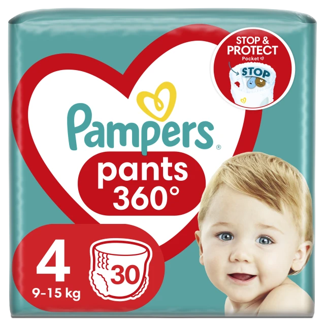 Pampers Pants No4 9-15kg 30τμχ