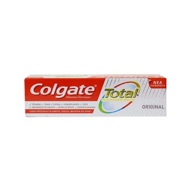 Colgate Total Original Οδοντόκρεμα για 12ωρη Προστασία 75ml