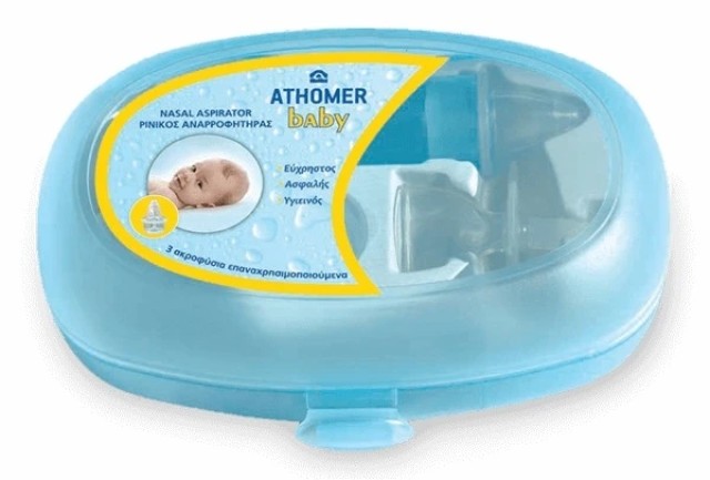 Athomer Baby Nasal Aspirator Ρινικός Αναρροφητήρας