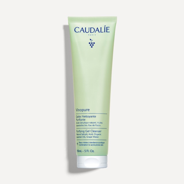 Caudalie Vinopure Purifying Gel Cleanser Καθαριστικό Προσώπου κατά των Ατελειών 150ml
