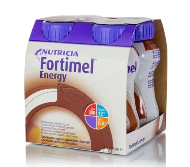 Nutricia Fortimel Extra με Γεύση Σοκολάτα 4x200ml