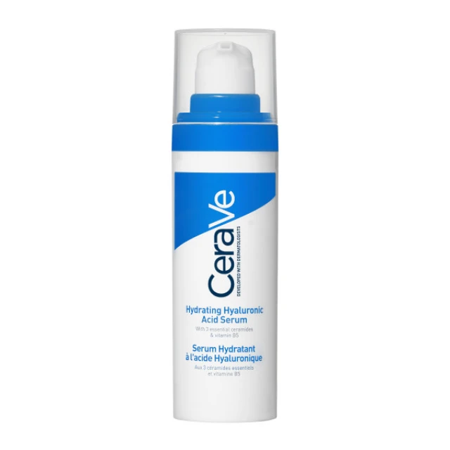 Cerave Hydrating Hyaluronic Acid Serum Oρός Eνυδάτωσης Mε Yαλουρονικό Oξύ 30ml