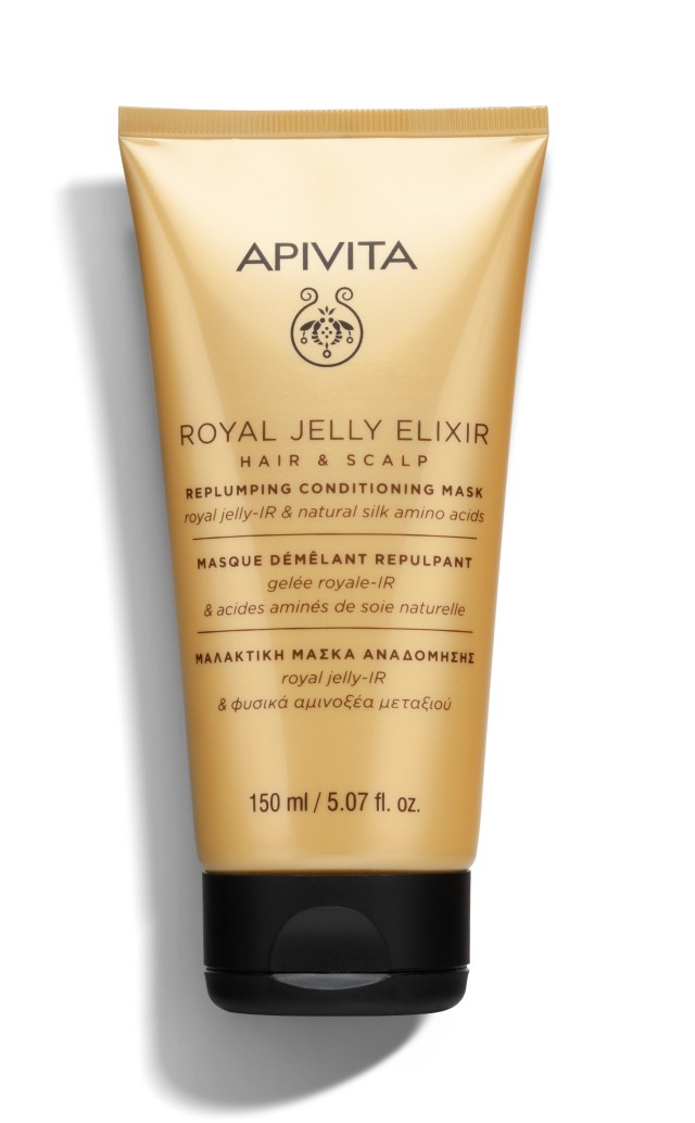 Apivita Royal Jelly Elixir Conditioner Μαλακτική Μάσκα Αναδόμησης 150ml