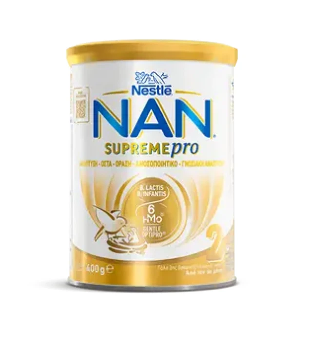 Nestle Nan Supreme Pro 2 Βρεφικό Γάλα σε Σκόνη από τον 6ο Μήνα 400g