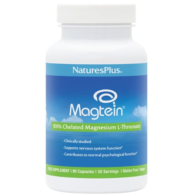 Natures Plus Magtein Chelated Magnesium L-Threonate 90caps