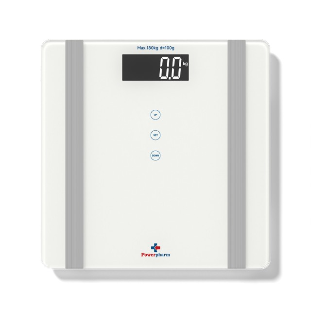 Powerpharm Ηλεκτρονική Ζυγαριά Λιπομέτρησης