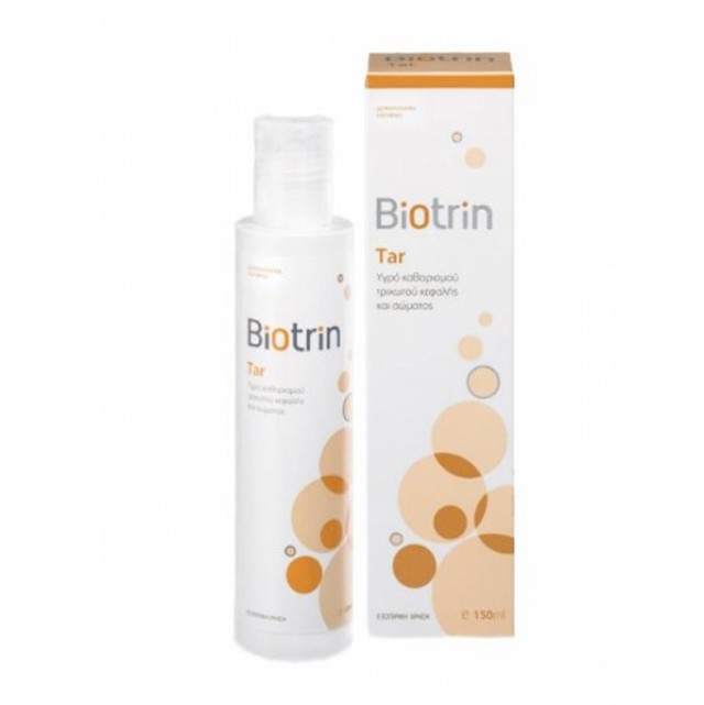 Biotrin Tar Cleansing Liquid for Hair and Body 150ml